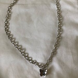 little butterfly necklace